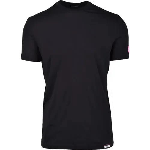 Baumwolle Elastan Unterwäsche T-shirt , Herren, Größe: S - Dsquared2 - Modalova