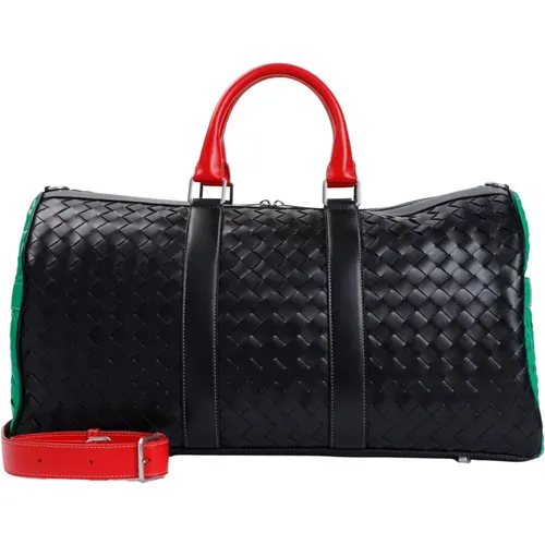 Colorblock Duffle Bag , male, Sizes: ONE SIZE - Bottega Veneta - Modalova