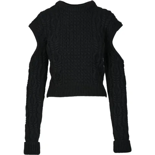 Wool Knit Sweater , female, Sizes: S, M, L - Dondup - Modalova