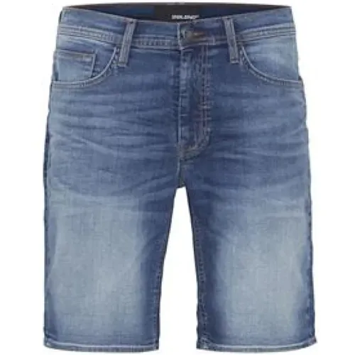 Twister Denim Bermuda Shorts , male, Sizes: L, XL, S, M - Blend - Modalova
