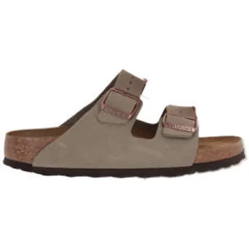 Wildleder Flache Sandalen - Birkenstock - Modalova