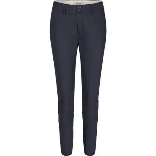 Blake Night Long Pant Sust. Trousers Navy , female, Sizes: L, 2XL, XS, M, 2XS, S - MOS MOSH - Modalova