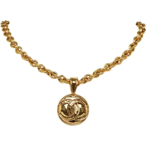 Pre-owned Metal chanel-jewelry , female, Sizes: ONE SIZE - Chanel Vintage - Modalova