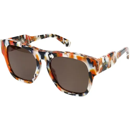 Stylische Sonnenbrille , Damen, Größe: 55 MM - Chloé - Modalova