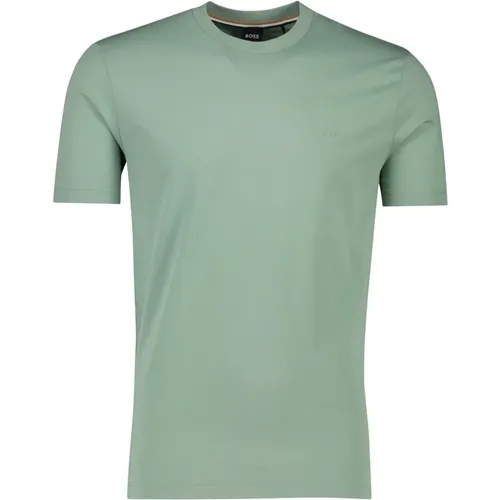 Grünes Thompson T-Shirt mit Rundhalsausschnitt , Herren, Größe: 2XL - Hugo Boss - Modalova