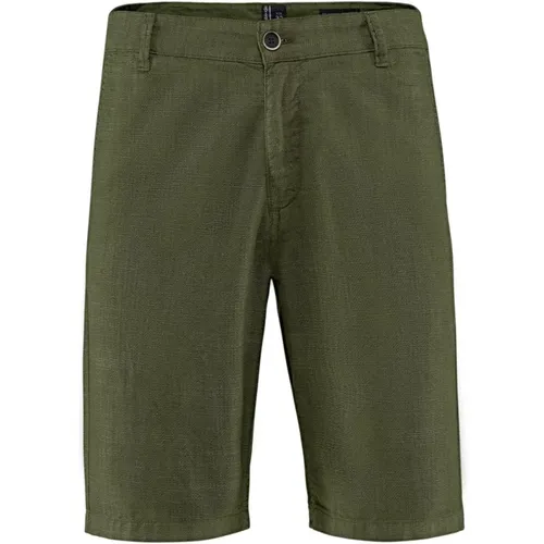 Cotton-Blend Chino Shorts , male, Sizes: W34, W29, W38, W32, W31, W30, W36, W33 - BomBoogie - Modalova