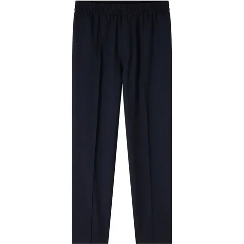 Pieter Navy Wool Trousers , male, Sizes: M, XL, L, S - A.p.c. - Modalova