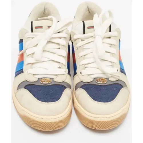 Pre-owned Stoff sneakers - Gucci Vintage - Modalova