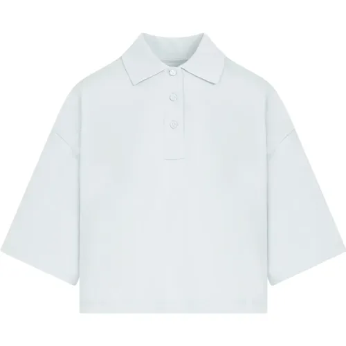 Cotton Polo , female, Sizes: XS, M - Bottega Veneta - Modalova