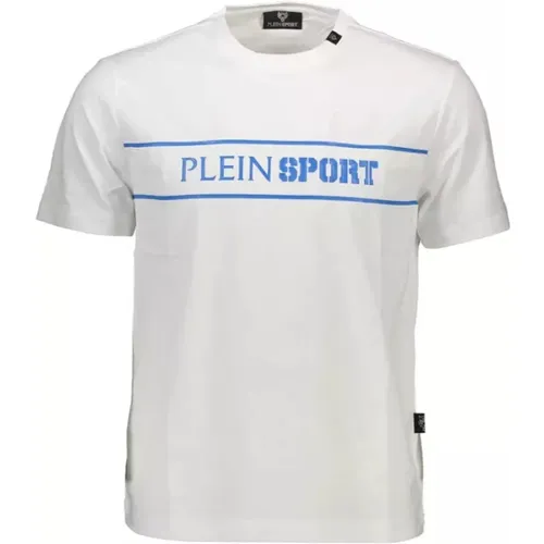 Printed Cotton T-Shirt , male, Sizes: XL - Plein Sport - Modalova