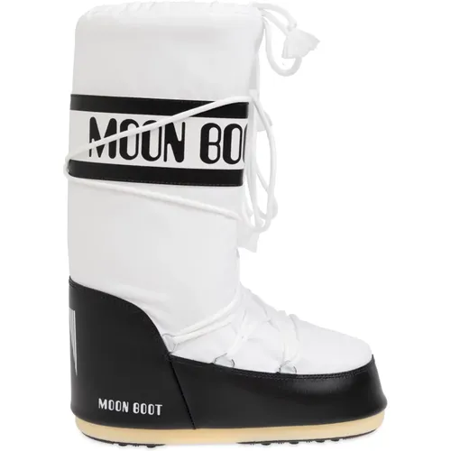 Snow Boots Icon Nylon , female, Sizes: 2 UK, 9 UK, 6 UK - moon boot - Modalova