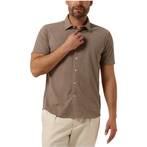 Casual Beige Hemd für Herren , Herren, Größe: 2XL - DSTREZZED - Modalova