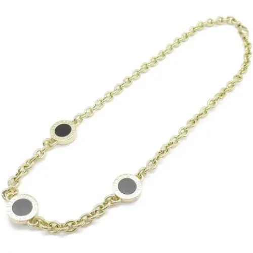 Pre-owned Yellow Gold necklaces , female, Sizes: ONE SIZE - Bvlgari Vintage - Modalova