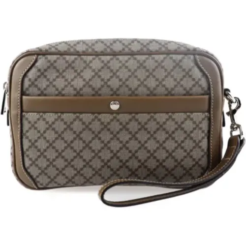 Pre-owned Canvas Gucci Clutch , female, Sizes: ONE SIZE - Gucci Vintage - Modalova