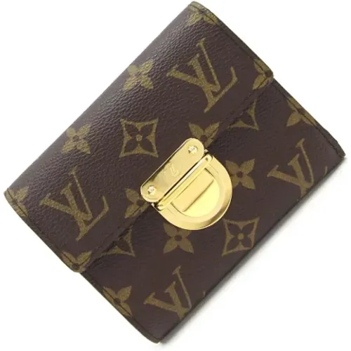 Pre-owned Coated canvas wallets , female, Sizes: ONE SIZE - Louis Vuitton Vintage - Modalova