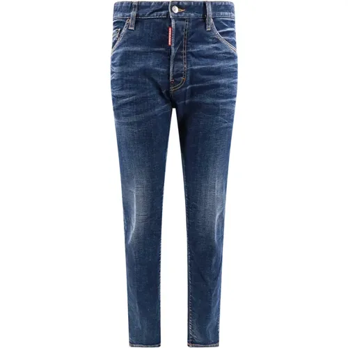 Jeans with Button Closure , male, Sizes: S - Dsquared2 - Modalova