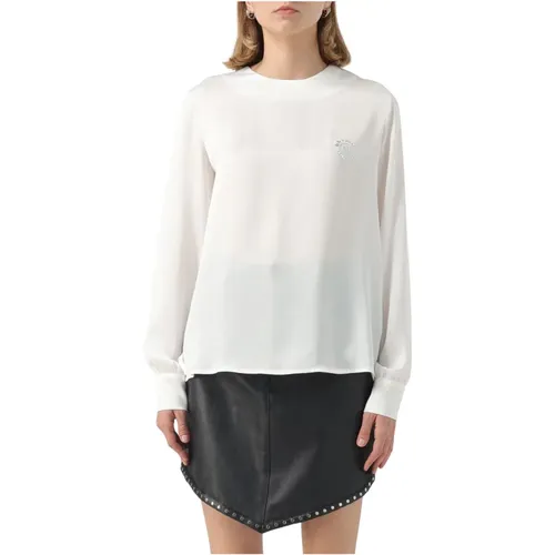 Satin Shirt , female, Sizes: 2XS - Gaëlle Paris - Modalova