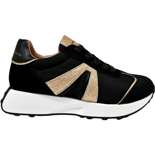 Gold Sneakers - P1D 68Gld Piccadilly Woman , male, Sizes: 6 UK - Alexander Smith - Modalova