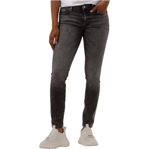 Annette Skinny Jeans Grau , Damen, Größe: W27 - Guess - Modalova