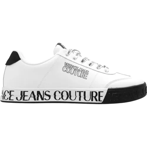 Sneakers with logo , male, Sizes: 10 UK - Versace Jeans Couture - Modalova