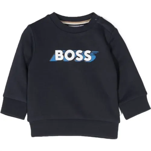 Baumwoll-Crewneck-Sweatshirt Hergestellt in Indien - Boss - Modalova