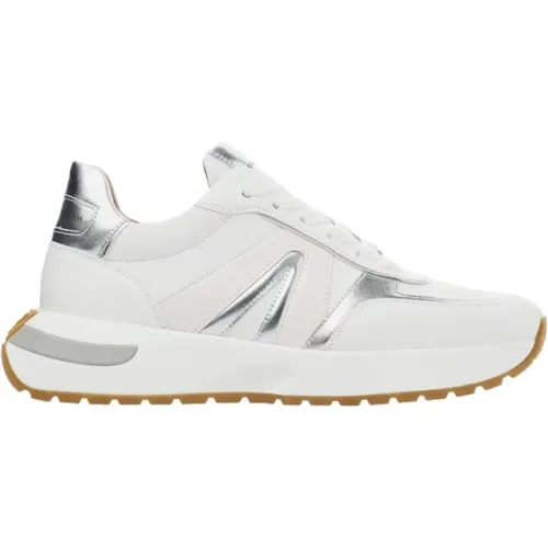 White Silver Runner Sneakers , female, Sizes: 2 UK - Alexander Smith - Modalova
