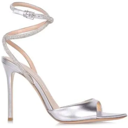 Sparkling Rhinestone High Heel Sandals , female, Sizes: 3 UK, 5 UK, 4 UK - Ninalilou - Modalova