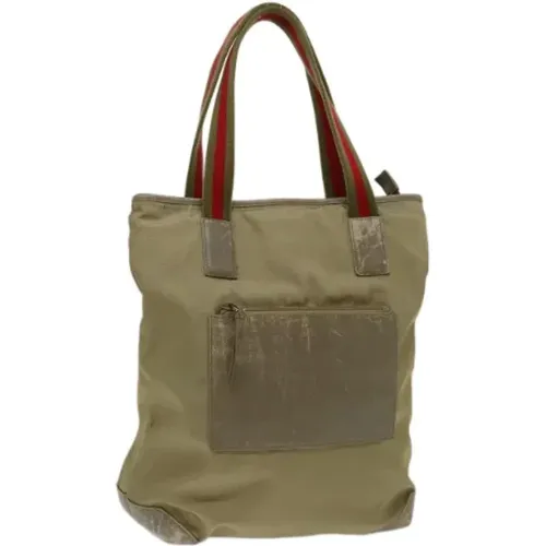 Pre-owned Canvas totes , female, Sizes: ONE SIZE - Gucci Vintage - Modalova