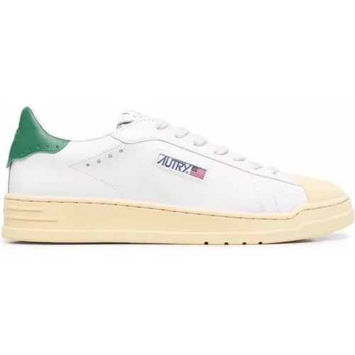 Embroidered Logo Low-Top Sneakers , male, Sizes: 9 UK, 7 UK, 10 UK - Autry - Modalova