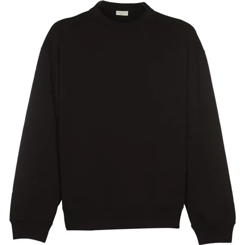 Schwarze Pullover für Männer , Herren, Größe: L - Dries Van Noten - Modalova