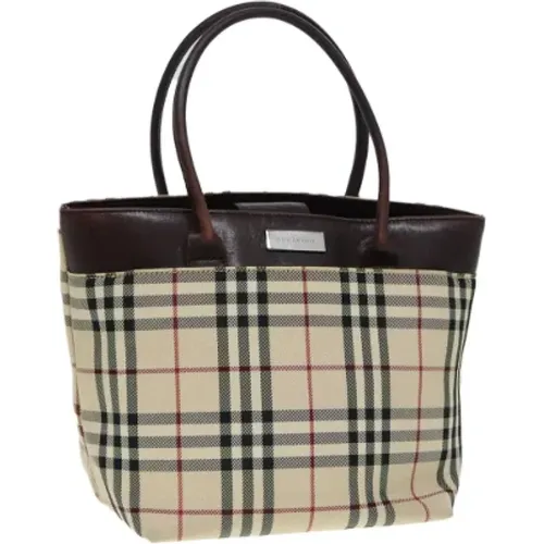 Pre-owned Fabric totes , female, Sizes: ONE SIZE - Burberry Vintage - Modalova