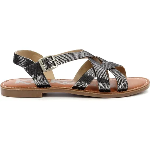 Bequeme Leder Sandalen Kick Diana , Damen, Größe: 36 EU - Kickers - Modalova