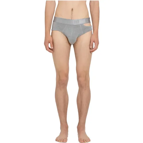 Asymmetrical Opening Micro Modal Briefs , male, Sizes: S - Louis Gabriel Nouchi - Modalova