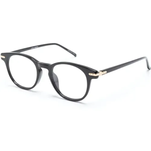 Schwarze optische Brille, vielseitig und stilvoll , Damen, Größe: 47 MM - Linda Farrow - Modalova