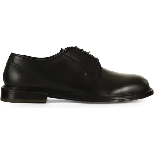 Leather Derby Shoe , male, Sizes: 8 UK, 10 UK, 6 UK, 9 UK, 5 UK, 7 UK - Fabi - Modalova