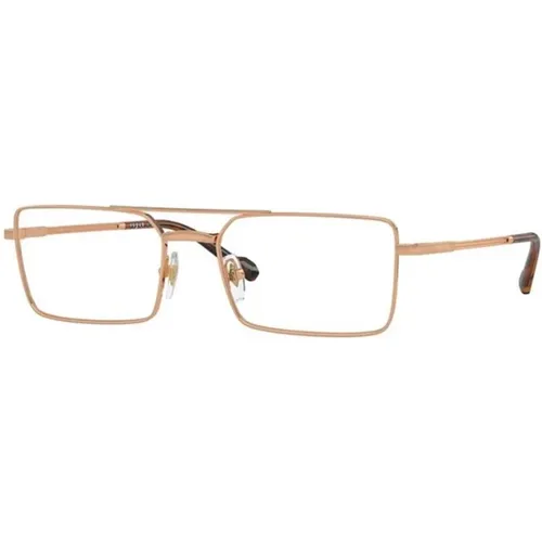 Gold Frame Sunglasses , male, Sizes: 55 MM - Vogue - Modalova