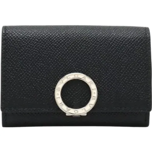 Pre-owned Leather wallets , female, Sizes: ONE SIZE - Bvlgari Vintage - Modalova