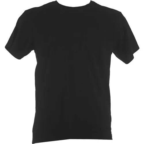 T-Shirt Rib Rundhals Pkt Te , Herren, Größe: S - BomBoogie - Modalova