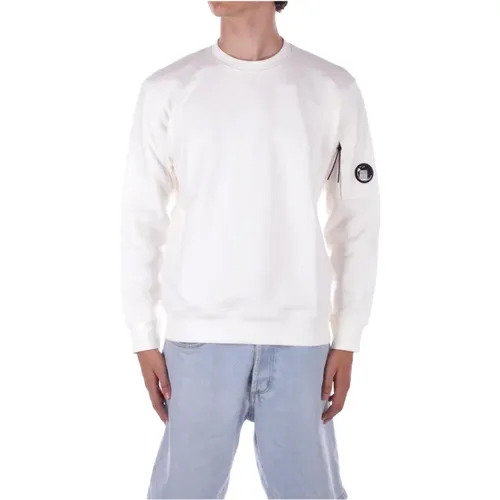 Logo Side and Back Pocket Sweater , male, Sizes: M, L - C.P. Company - Modalova