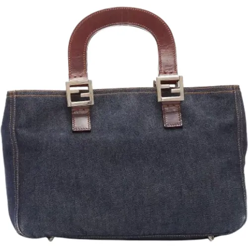 Pre-owned Denim handbags , female, Sizes: ONE SIZE - Fendi Vintage - Modalova