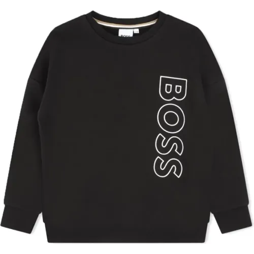 Baumwoll-Crewneck-Sweatshirt Hergestellt in Indien - Boss - Modalova