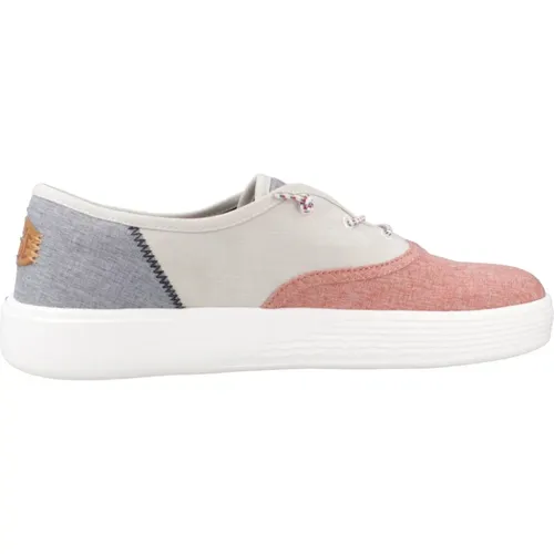 Craft Linen Sneakers,Craft Linen Schnürschuhe - Hey Dude - Modalova