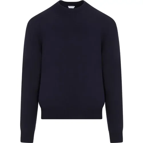 Cashmere Crew Neck Sweater , male, Sizes: L, M, XL - Bottega Veneta - Modalova