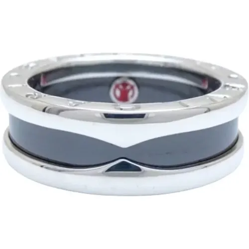 Pre-owned Silver rings , female, Sizes: ONE SIZE - Bvlgari Vintage - Modalova