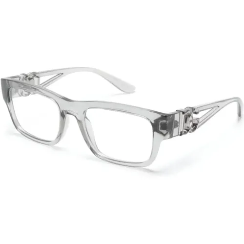 Stilvolle Graue Optische Brille,Braun/Havanna Optische Brille,Schwarze Optische Brille, Klassischer Stil - Dolce & Gabbana - Modalova