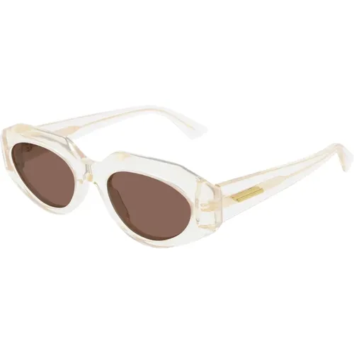 Brown Sunglasses Bv1031S , female, Sizes: 52 MM - Bottega Veneta - Modalova