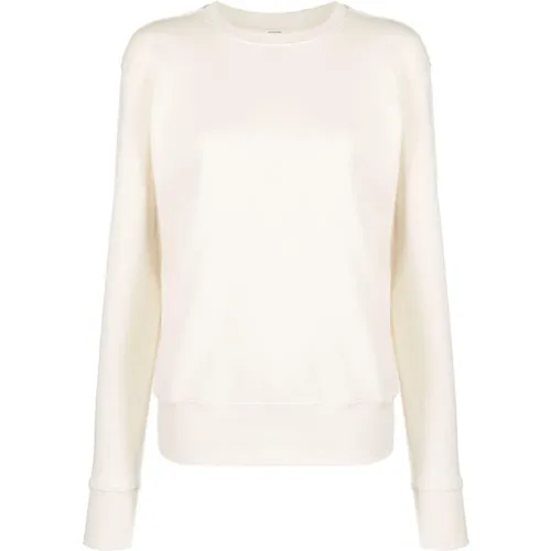 Cotton Grey Sweater , female, Sizes: M - TotêMe - Modalova