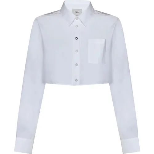Weißes Button-Up Hemd , Damen, Größe: XS - Coperni - Modalova