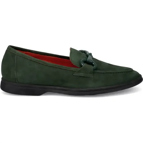 Suede Moccasin Shoe , female, Sizes: 3 UK, 6 UK, 4 UK, 5 UK, 7 UK - Belle Vie - Modalova