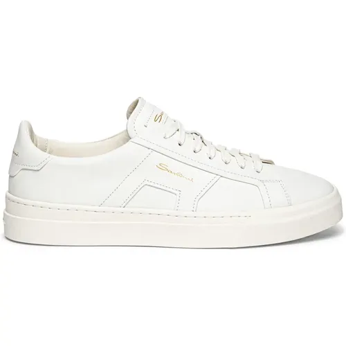 Sneakers , male, Sizes: 7 1/2 UK, 8 1/2 UK, 6 1/2 UK, 8 UK - Santoni - Modalova